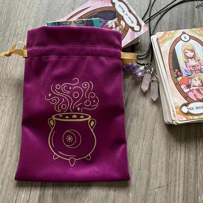 Velvet Drawstring Tarot Package Storage Bag Jewelry Packaging Bag
