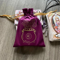 Velvet Drawstring Tarot Package Storage Bag Jewelry Packaging Bag
