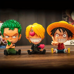 Big Head PVC Character Toy Car Decoration Model Gift Collection