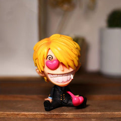 Big Head PVC Character Toy Car Decoration Model Gift Collection