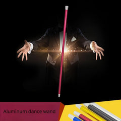 Detachable Magic Cane Durable Aluminum Alloy Dancing Sticks Wear Resistant
