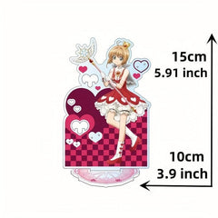15cm Anime Standing Figure Acrylic Decoration