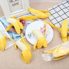 Peeling Simulation Banana Toy Stress Relief Kneading Fun Fruit Venting