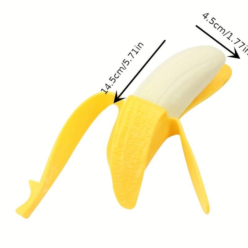 Peeling Simulation Banana Toy Stress Relief Kneading Fun Fruit Venting