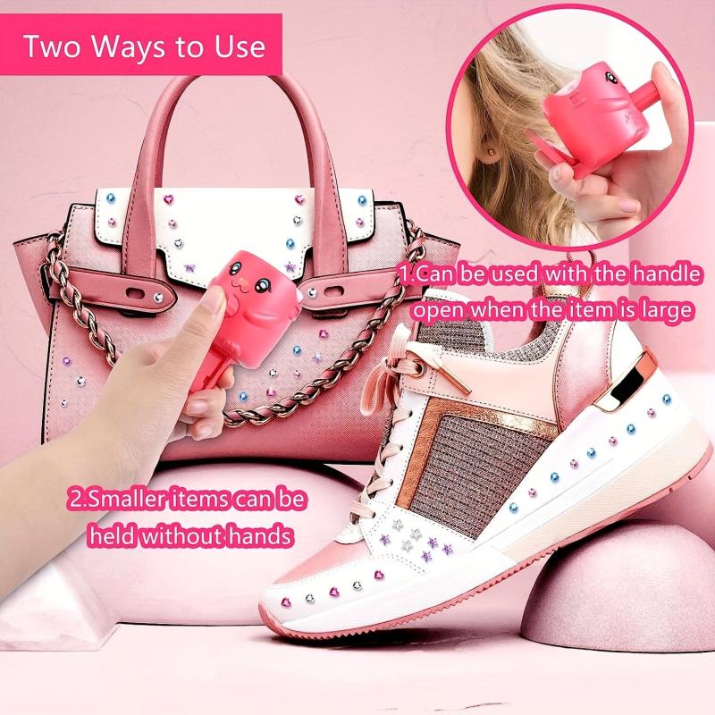 240pcs Gems Hair Nail Clippers Hair Charming Kit