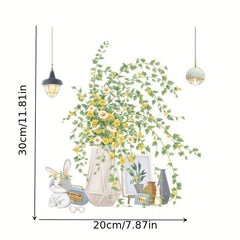 Home Decor Toilet Sticker Waterproof PVC Removable Sticker