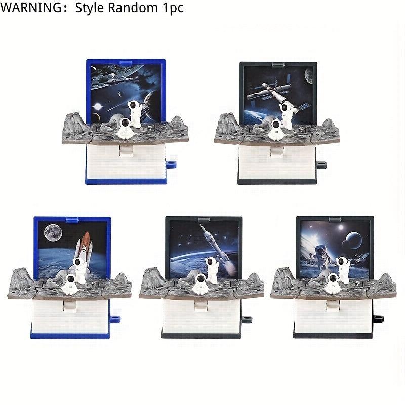 3D Deformation Toy Dinosaur Key Chain Creative Book