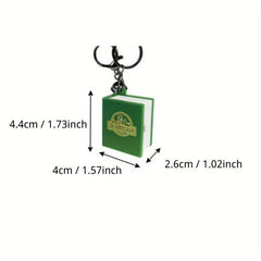 3D Deformation Toy Dinosaur Key Chain Creative Book