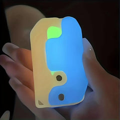 3D Glow in the Dark Radish Push Carrot Toy