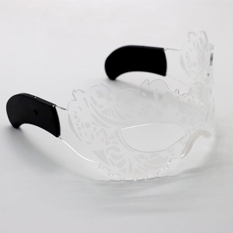 LED Face Mask Luminous Glasses Glow In Dark Glasses Musical Party Decoration