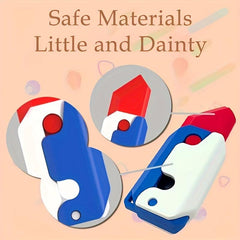 3D Mini Radish Toy Prank Butterfly Model
