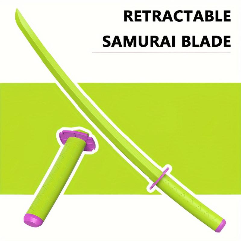 3D Printed Gravity Retractable Samurai Sword Model Toy