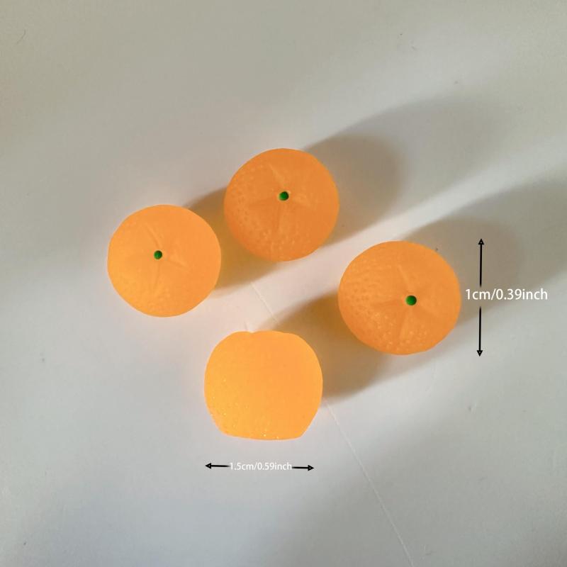 DIY Resin Toy: Simulated Fruit Orange