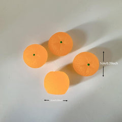 DIY Resin Toy: Simulated Fruit Orange