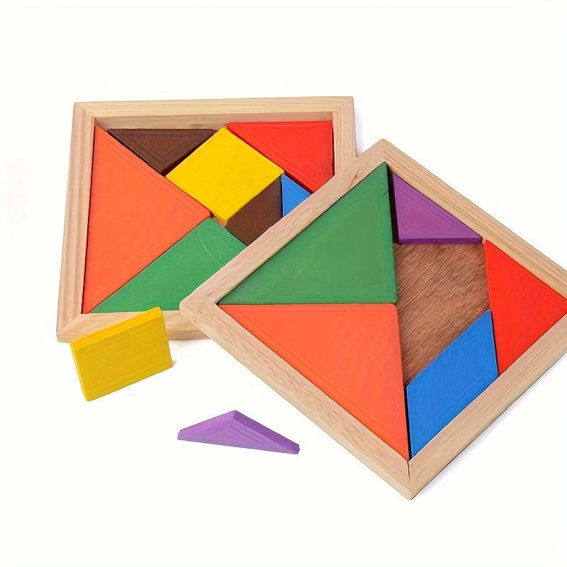 Halloween Party Wooden Jigsaw Puzzle Early Education Toy