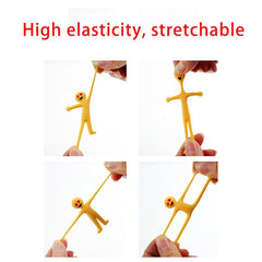 50pcs Random Mixed Stretchable Little Man Decompression Toys