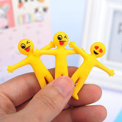 50pcs Random Mixed Stretchable Little Man Decompression Toys