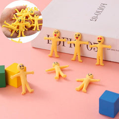 50pcs Random Mixed Stretchable Little Man Decompression Toys