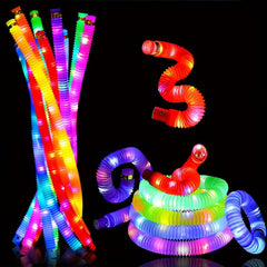 Bellows Toy DIY Stretching Tube Variable Light Fun Telescopic