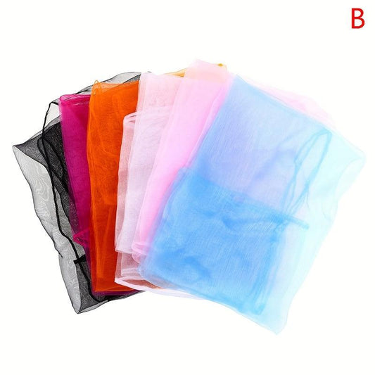 6pcs Colored Sensory Scarves for Baby Juggling Dance Gymnastics Ballet