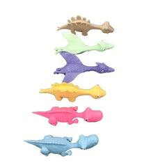 Dinosaur Decompression Toy with Slingshot - Fun and Sticky Wall Release Toy
