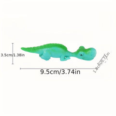 Dinosaur Decompression Toy with Slingshot - Fun and Sticky Wall Release Toy