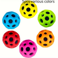 High Bouncing Space Balls for Coordination Training