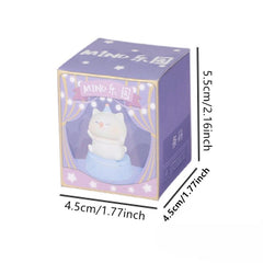 Resin Crafts Blind Box Toy Cat Ornaments Birthday Party Favor Desktop Decoration