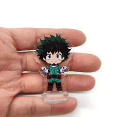 3pcs Anime Acrylic Figures Stand Model Plate Desk Decor For Fans