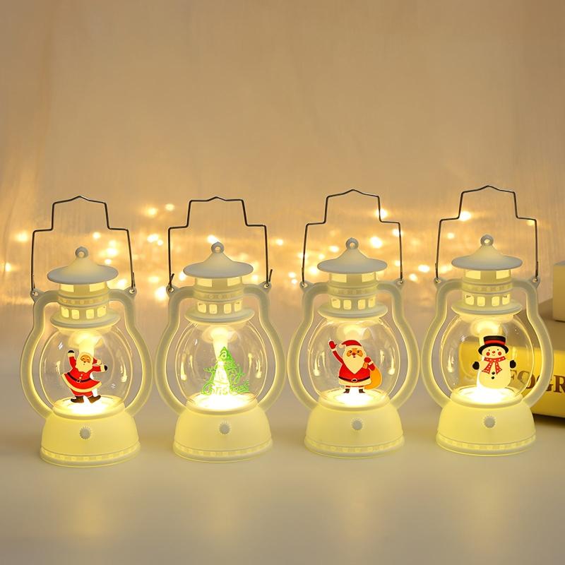Christmas Night Light Lantern Decoration LED Electronic Candle Lantern