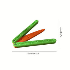 3D Carrot Butterfly Decompression Toy