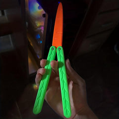 3D Carrot Butterfly Decompression Toy