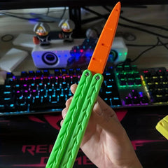 3D Carrot Butterfly Decompression Toy