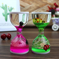 Liquid Timer Desk Toy for Office Stress Relief and Relaxation