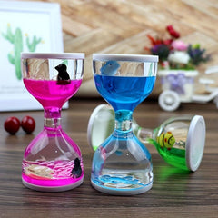 Liquid Timer Desk Toy for Office Stress Relief and Relaxation