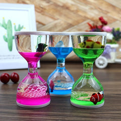 Liquid Timer Desk Toy for Office Stress Relief and Relaxation