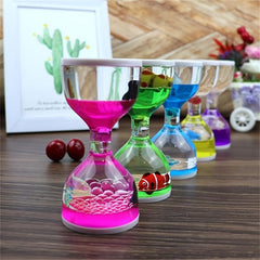 Liquid Timer Desk Toy for Office Stress Relief and Relaxation