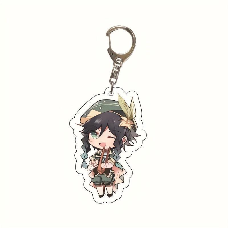 Anime Keychain for Bag Keyring