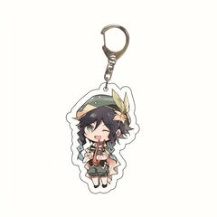 Anime Keychain for Bag Keyring