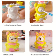 Doodle Bear Coloring Set - Fun DIY Activity for Kids