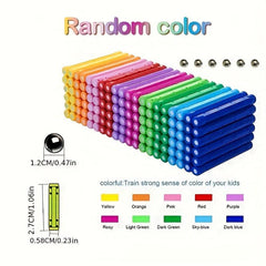 Magnetic Building Block Extended Building Block Set Non-toxic 3D Puzzle Toy Set