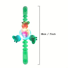 24PCS Light Up Party Favors Bulk Led Bracelets For Kids Fidget Spinner Toys