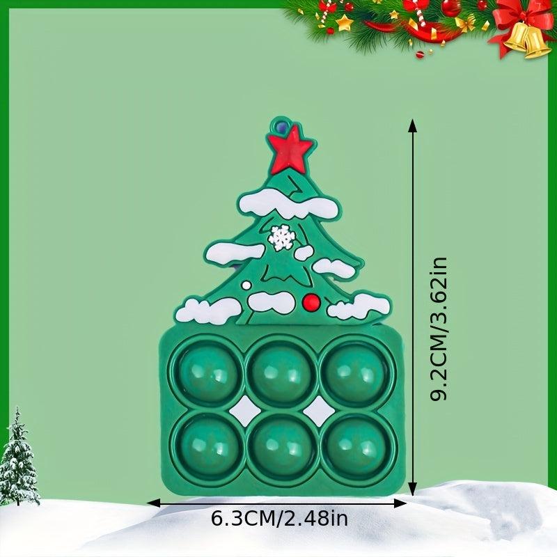 8pcs Christmas Bubble Fidget Toy Set