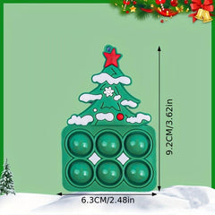 8pcs Christmas Bubble Fidget Toy Set