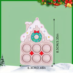 8pcs Christmas Bubble Fidget Toy Set