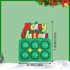 8pcs Christmas Bubble Fidget Toy Set