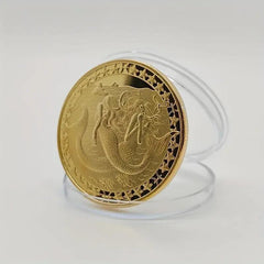 Constellation Zodiac Coin Set Home Decor Crafts Art Gift
