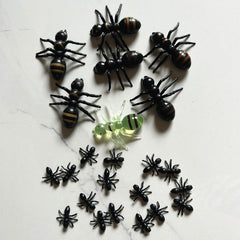 100 Ants Simulation Prank Toys Halloween Bar Decoration Props