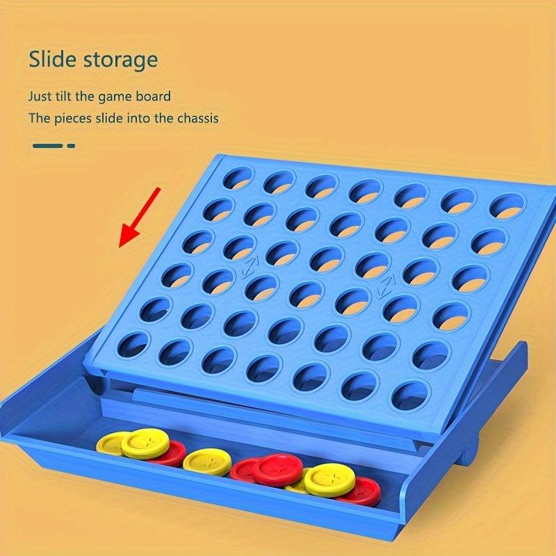 Connect 4 Classic Grid Game for Family and Kids