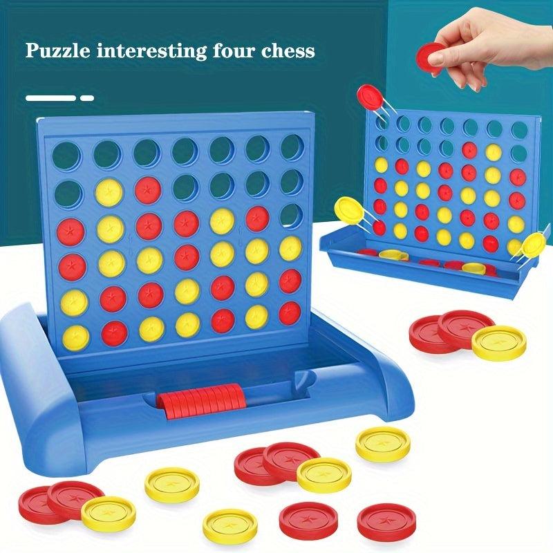 Connect 4 Classic Grid Game for Family and Kids